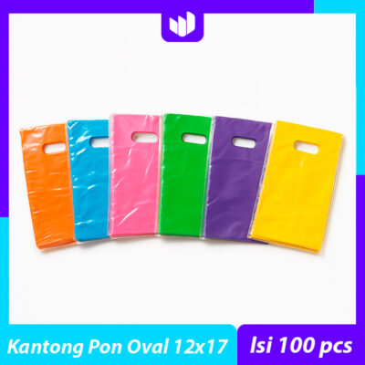 Pon Oval Polos 12x17 (Isi 100 pcs)