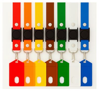 Tali Lanyard ID Card Holder Full Set polos