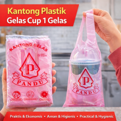Kantong Plastik Gelas Cup 1 Gelas