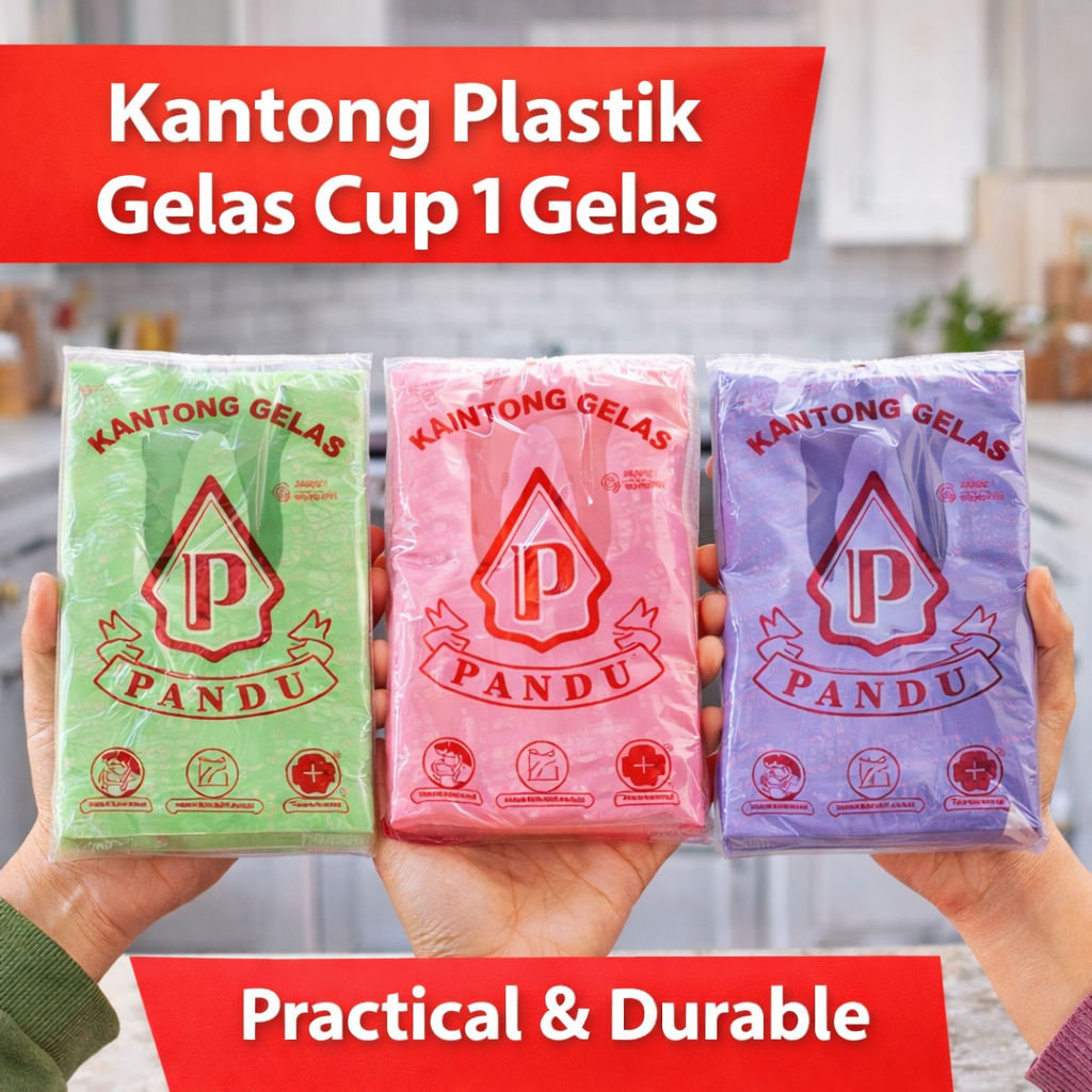 Kantong Plastik Gelas Cup 1 Gelas - Gambar 2
