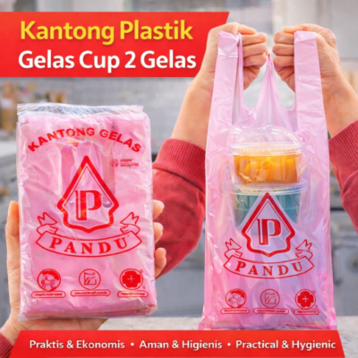 Alternative view of Kantong Plastik Gelas Cup 2 Gelas