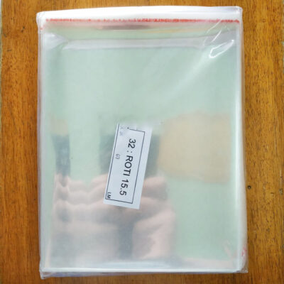 Plastik OPP Lem ROTI Uk. 15.5x18 (Isi 500 pcs)