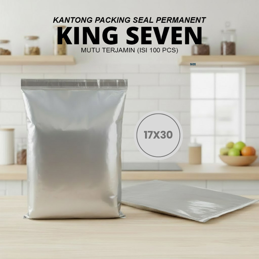 Plastik PE Lem Polymailer KING SEVEN 17x30 cm (Isi 100 pcs)