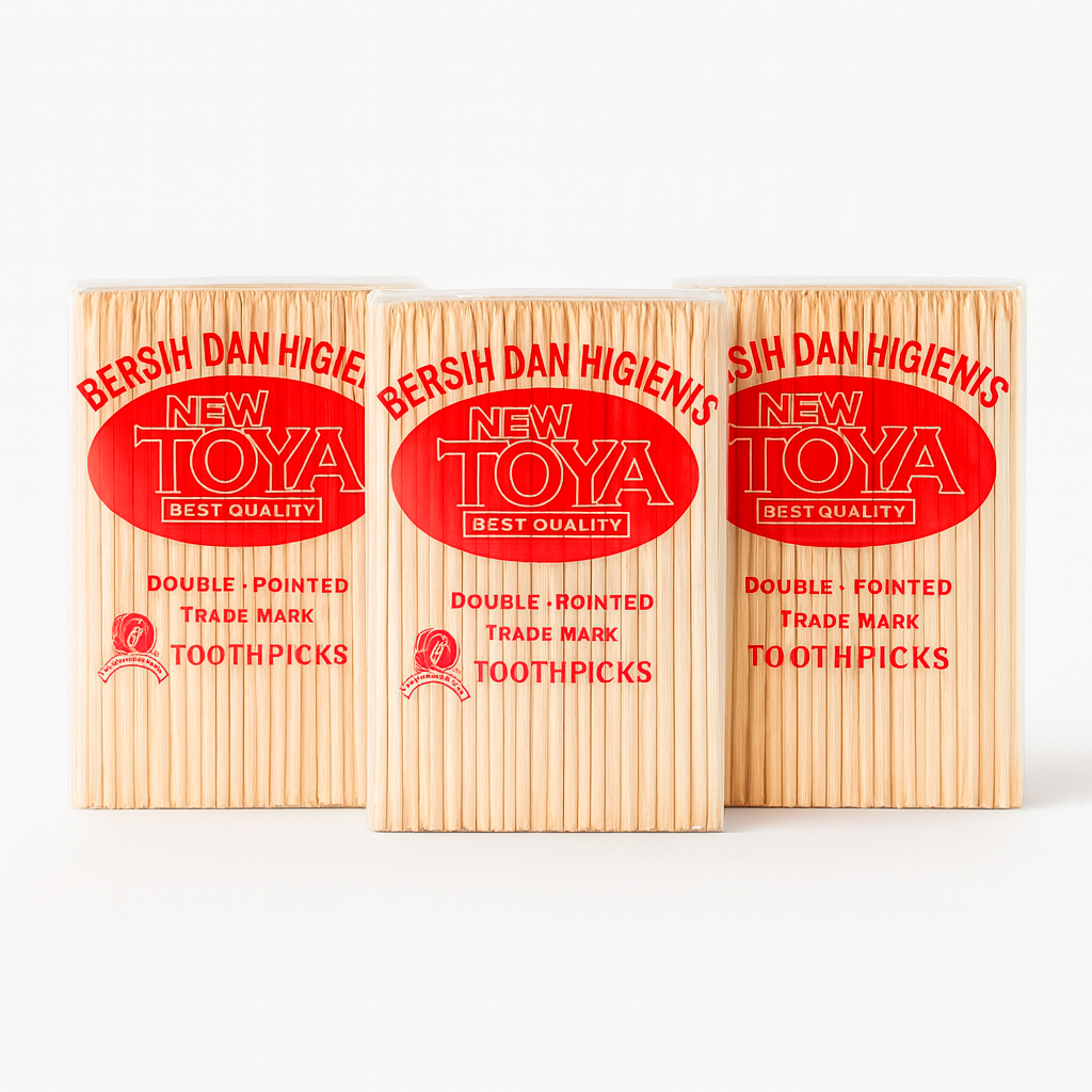 Tusuk Gigi Bambu Premium Merk Toya - Gambar 2