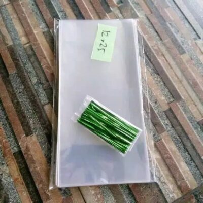 Plastik OPP Lem 12x25 (Isi 100 pcs)