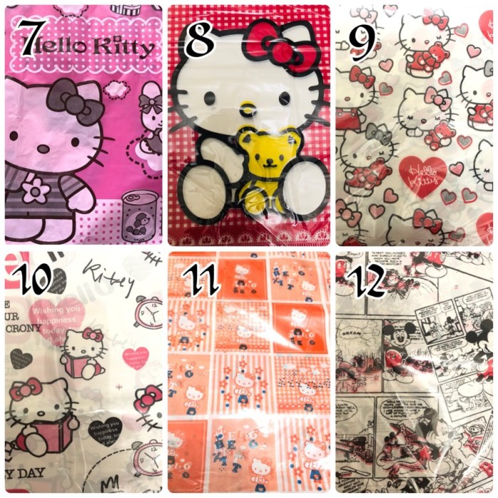 Plastik Pon Oval Plong Motif uk 25x35 (isi 100 pcs) - Gambar 3