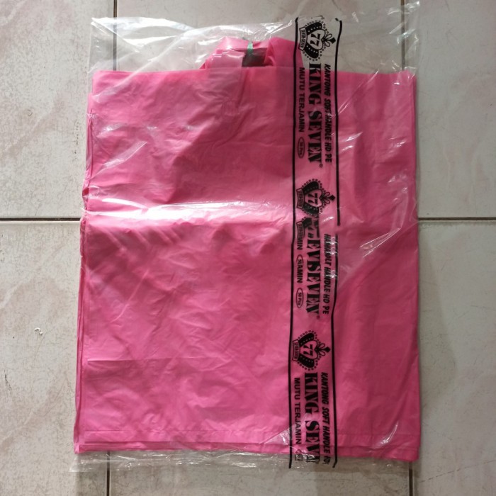 Plastik Softhandle Polos MEDIUM 30x32 Merk KING 7 - Gambar 2