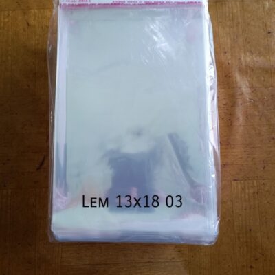 Plastik OPP Lem 13x18 (Isi 500 pcs)