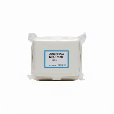 Alternative view of Lunch Box Paper M Neopack / Kemasan Take Away / Kotak Makan Laminasi