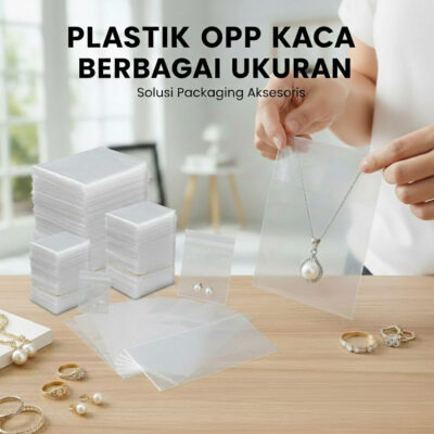 (5-9 / KG) Plastik Opp Kaca Bening Kemasan Snack, Aksesoris dan Souvenir