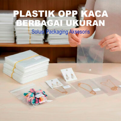 (10-50 / KG) Plastik Opp Kaca Bening Kemasan Snack, Bucket, Aksesoris dan Souvenir