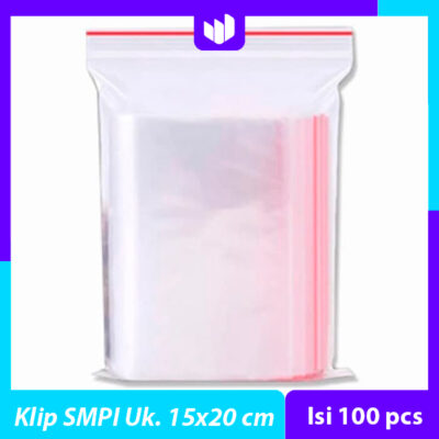 Plastik Klip merk SMPI Uk. 15x20 (Isi 100 pcs)