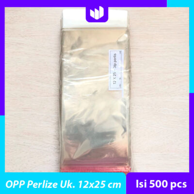 Plastik Perlize 12x25 (+3 cm lem) Isi 500 pcs