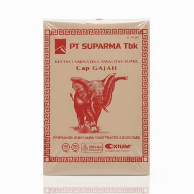 Alternative view of Kertas Nasi Gajah 30×40 Merah (Isi 250 Lbr)