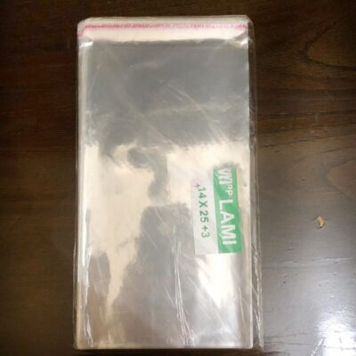 Plastik OPP Lem 14x25 (Isi 100 pcs)