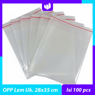 Plastik Opp Seal 28x37 (Isi 100 pcs)