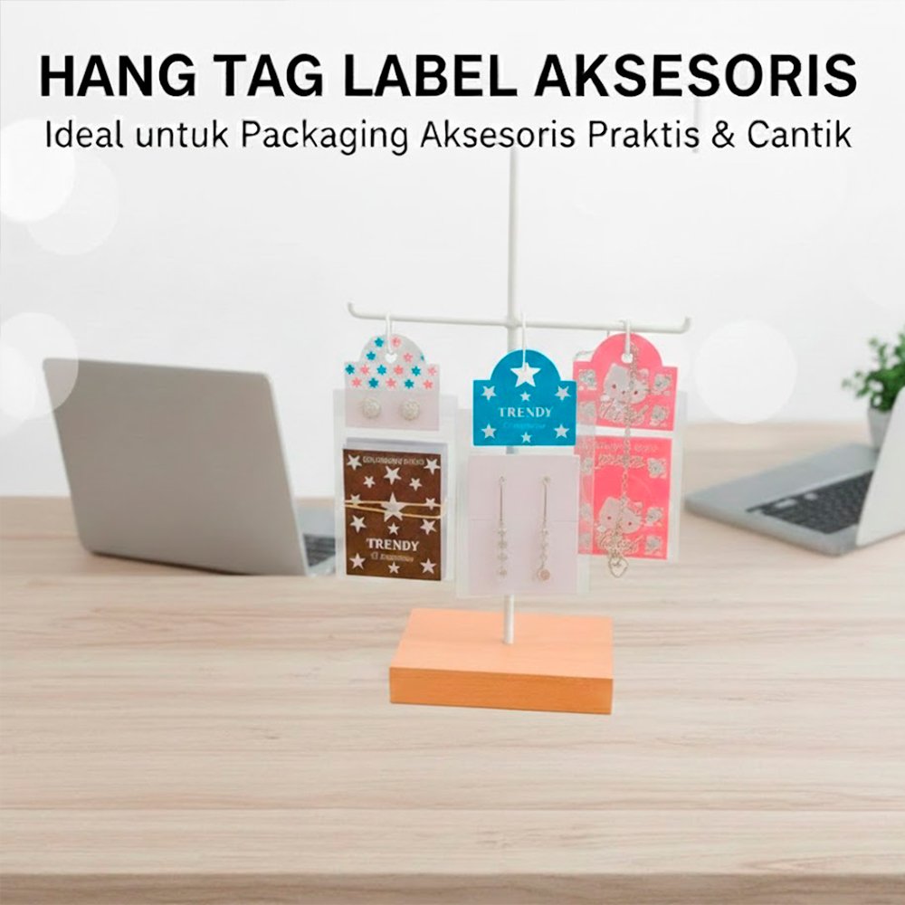 Card Hang Tag Label Aksesoris Isi 60 gross, 8640 pcs - Gambar 2