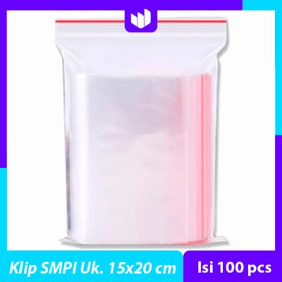 Plastik Klip merk SMPI Uk. 15x20 (Isi 100 pcs)