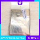 Plastik Perlize 12x16 (+3 cm lem) Isi 500 pcs