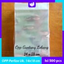 Plastik Perlize 14x18 (+3 cm lem) Isi 500 pcs