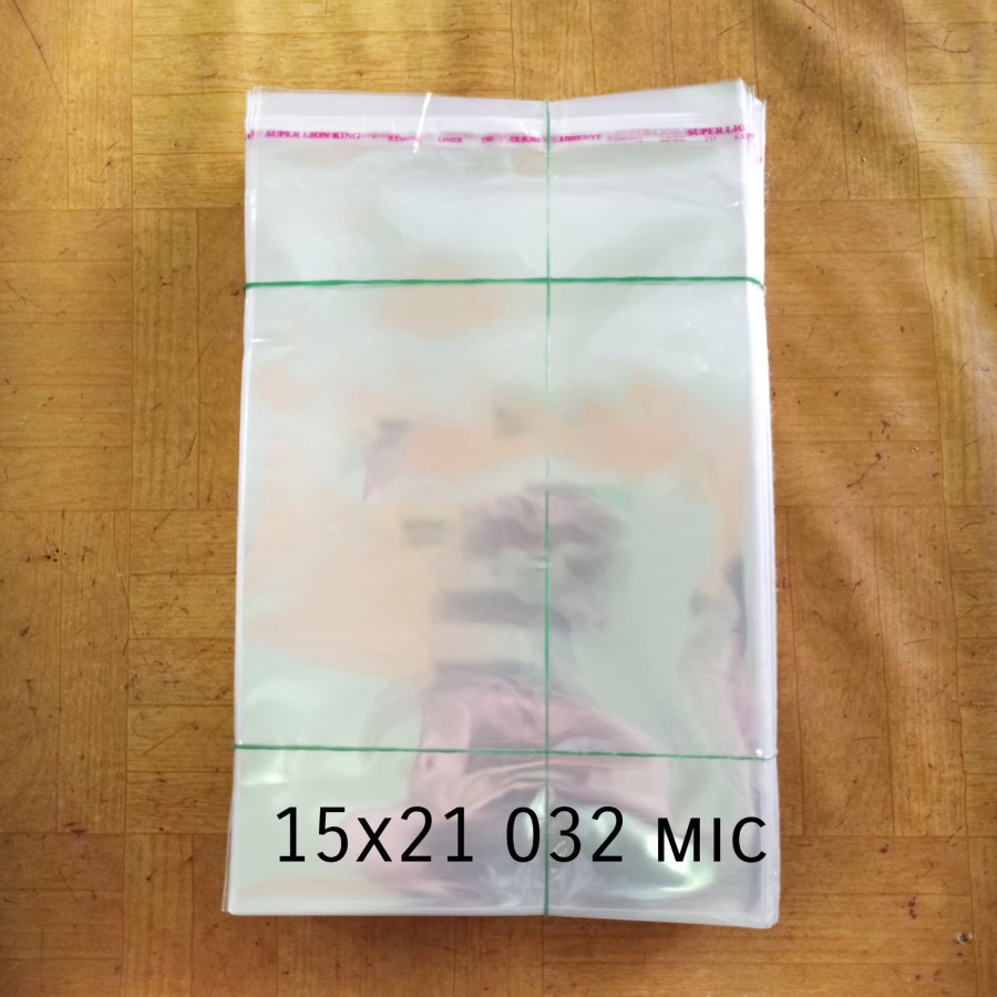 Plastik Opp Lem 15x21 (Isi 500 pcs)
