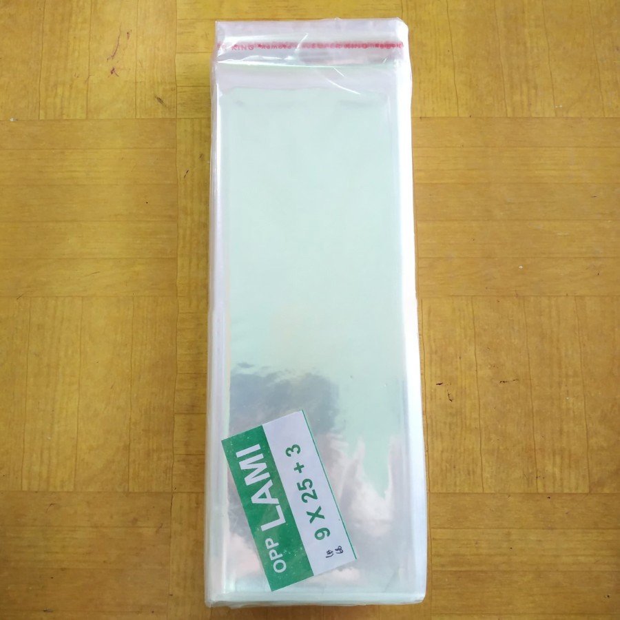 Plastik OPP Lem 9x25 (Isi 100 pcs)