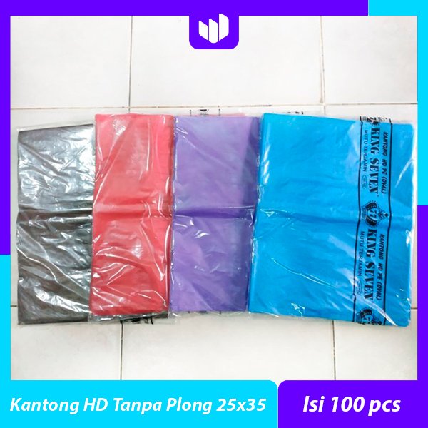Kantong Plastik HD Packing 25x35 / Tanpa Plong / Plastik Online Shop