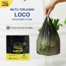 Kantong Plastik Loco Ekonomis Hitam 15 (50 pcs)