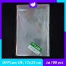 Plastik Opp Lem 17x25 (Isi 100 pcs)