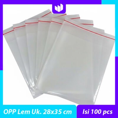 Plastik Opp Seal 28x37 (Isi 100 pcs)