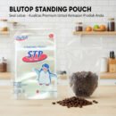 Plastik Standing Pouch 20x29 Seal Lebar STP (Isi 50 pcs)