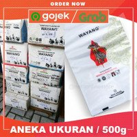 Plastik PP Wayang Uk. 17cm - 60cm (500 gr)