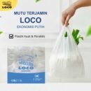 Kantong Plastik Loco Ekonomis Putih 28 (50 pcs)