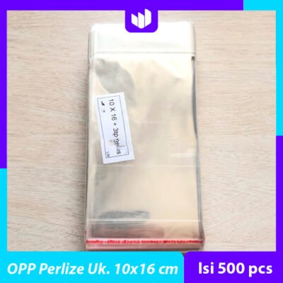 Plastik Perlize 10x16 (+3 cm lem) Isi 500 pcs