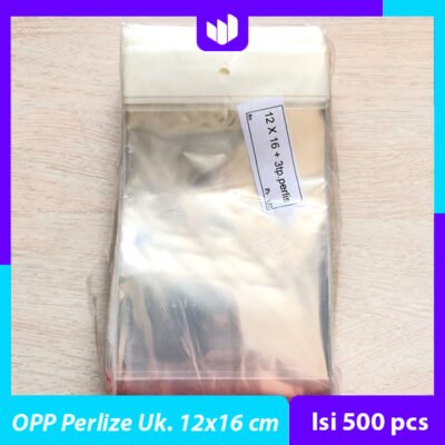 Plastik Perlize 12x16 (+3 cm lem) Isi 500 pcs