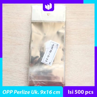 Plastik Perlize 9x16 (+3 cm lem) Isi 500 pcs
