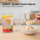Sendok Bebek Bening Sparta (Isi 50 pcs)