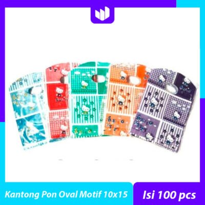 Pon Oval Motif 10x15 (Isi 100 pcs)