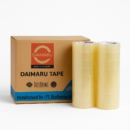 (1 DUS ISI 72 ROL) Lakban Daimaru Tape Isolasi Bening 2 inch x 90 Yard
