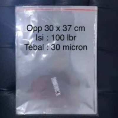 Plastik OPP Lem Seal Baju Uk. 30x37 cm (Isi 100 pcs)