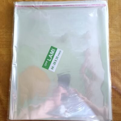 Plastik OPP Lem 28x35 (Isi 100 pcs)