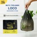Kantong Plastik Loco Ekonomis Hitam 24 (50 pcs)