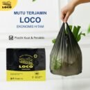 Kantong Plastik Loco Ekonomis Hitam 40 (50 pcs)