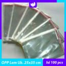 Plastik Opp Lem 25x35 cm (Isi 100 pcs)