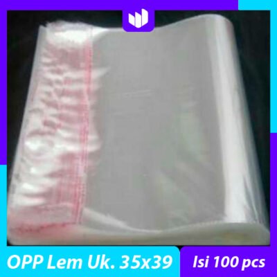 Plastik Opp Lem 35x39 cm (Isi 100 pcs)