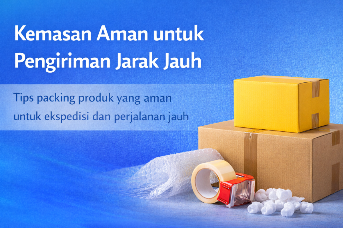 Kemasan Aman untuk Pengiriman Jarak Jauh