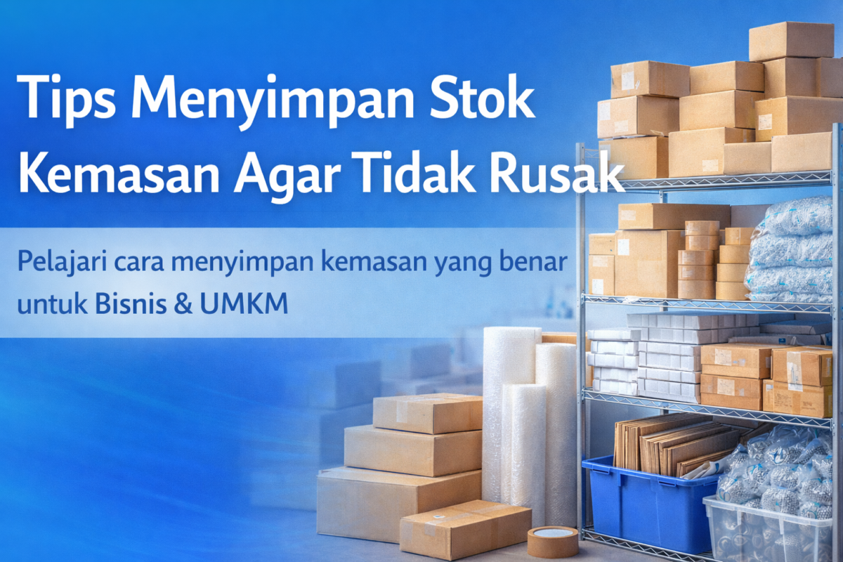 Tips Menyimpan Stok Kemasan Agar Tidak Rusak